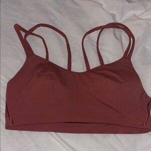 Women's Strappy Bralette in Burgundy